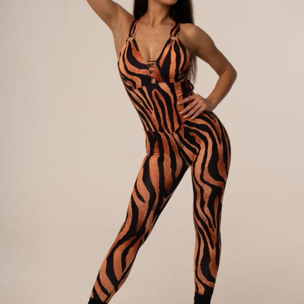 Kombinezon do tańca Lulu Tiger z przodu